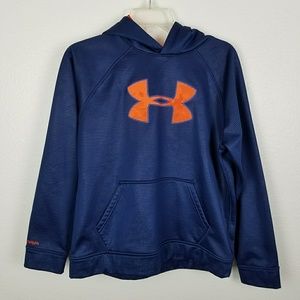 under armour storm hoodie orange